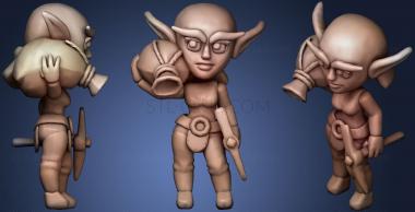 3D модель Работник Elf (STL)